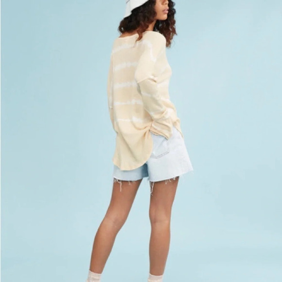 Billabong Any Day Thermal Long Sleeve T Shirt in Raffia - NWOT - Size Small - Picture 2 of 8